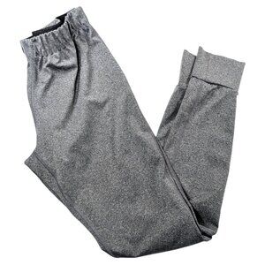 LLD Women's Small Heather Gray Lightweight Elastic Waist Joggers Lounge Athletic
